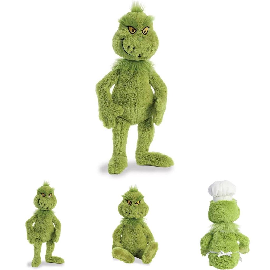 Гринч Рождественский Повар Наряжаться Плюшевые Игрушки Мягкие Куклы Детский Подарок Мягкий Уютный