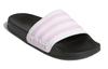 Детские шлепанцы Adidas ADILETTE SHOWER Быстросохнущие Черно-розово-белые FY8843