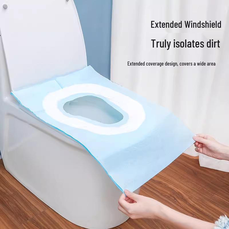 Утолщенные клейкие одноразовые накладки на сиденье унитаза для послеродового периода и путешествий