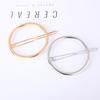 Fashion Simple Style Geometric Circle Hairpin Hair Clip Headwear