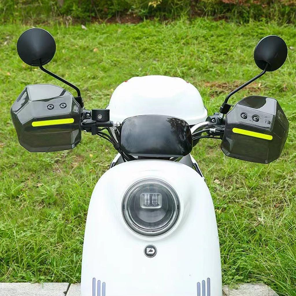 Ветрозащитные мотоциклетные щитки для рук, протекторы, дефлекторы, устойчивые к погодным условиям, высокопрочные, с надежным креплением для мотоциклистов