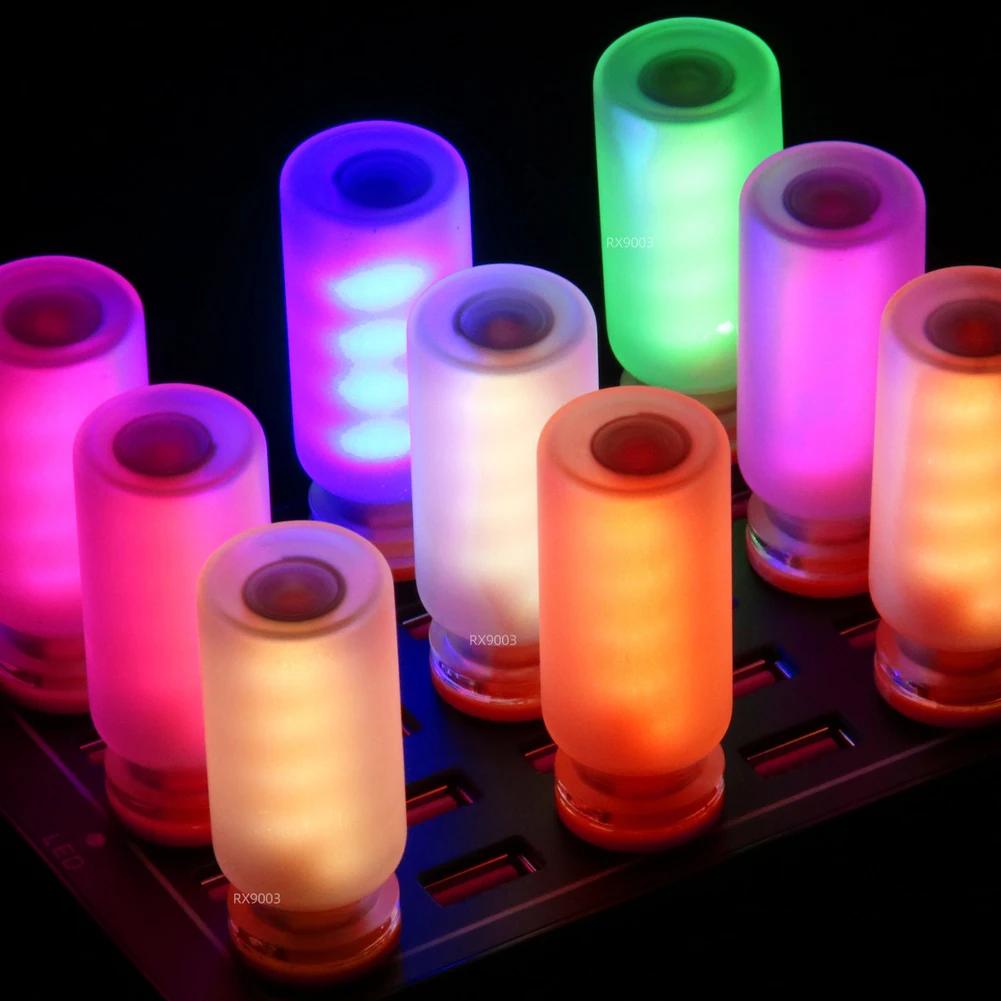 Матовое стекло Сенсорное управление Диммируемый свет USB Ретро Светодиодная нить Лампа Эдисона Свет Кемпинг Лампы накаливания Подключи и работай