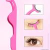 Eyelash Eraser Stainless Steel False Eyelash Eyebrow Curler Tweezers Beauty Tools Eyelash Curler