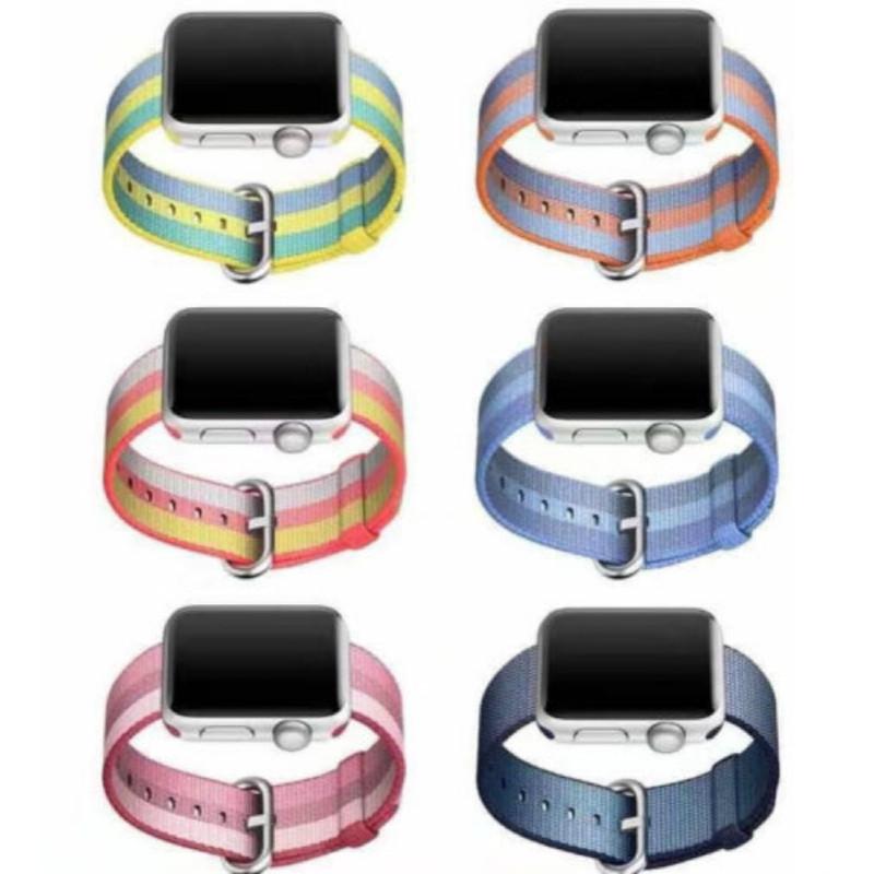 Спортивный нейлоновый ремешок Apple Watch для 38 мм 42 мм с легким дизайном для фитнеса