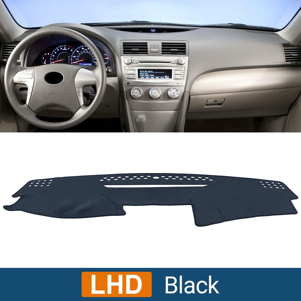 Для Toyota Camry XV40 40 2007 2008 2009 2010 2011 Чехол на приборную панель автомобиля, защитный коврик от ультрафиолетового излучения, нескользящие коврики, аксессуары