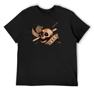 Футболка Hells Bells футболки графические футболки животный принт для мальчиков смешные подарки мужские футболки