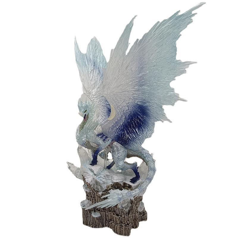 Monster Hunter Game Nergigante World Ice Ancient Dragon Pvc Action Figure Anime Figure Extinction Dragon Model Toys Doll Gift