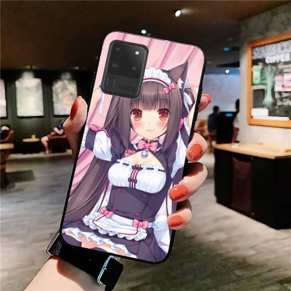 Классический Красивая Девушка NEKOAPARA Игровой Чехол Для Телефона Для Samsung S 9 10 20 21 22 23 30 23 24 Plus Lite Ultra FE S10lite Funda