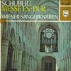 LP Record SCHUBERT, WIENER SANGERKNABEN - Messe Es-dur SFL7615 PHILIPS Japan Classical Used