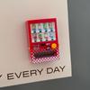 Miniature Vision Chart Light Sign Fridge Magnet Convenience Store Beverage Vending Machine Hole Board Magnetic Stick-On Decals