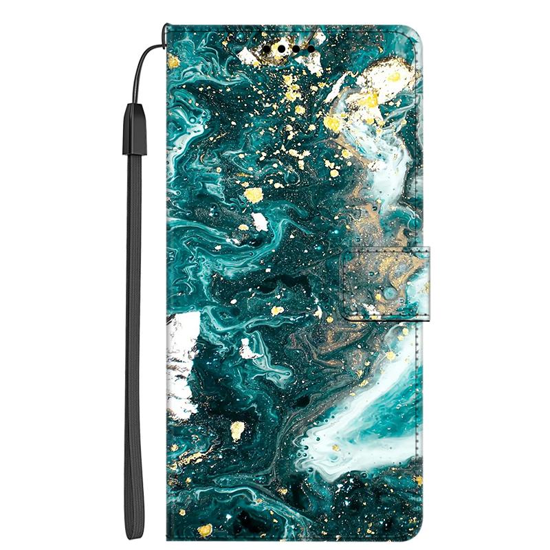 Flip Leather Cases For UMIDIGI A11 Pro Max Cases A11S A13S A13 Pro Marble Magnetic Stand Wallet Book Case For UMIDIGI A11S Cover