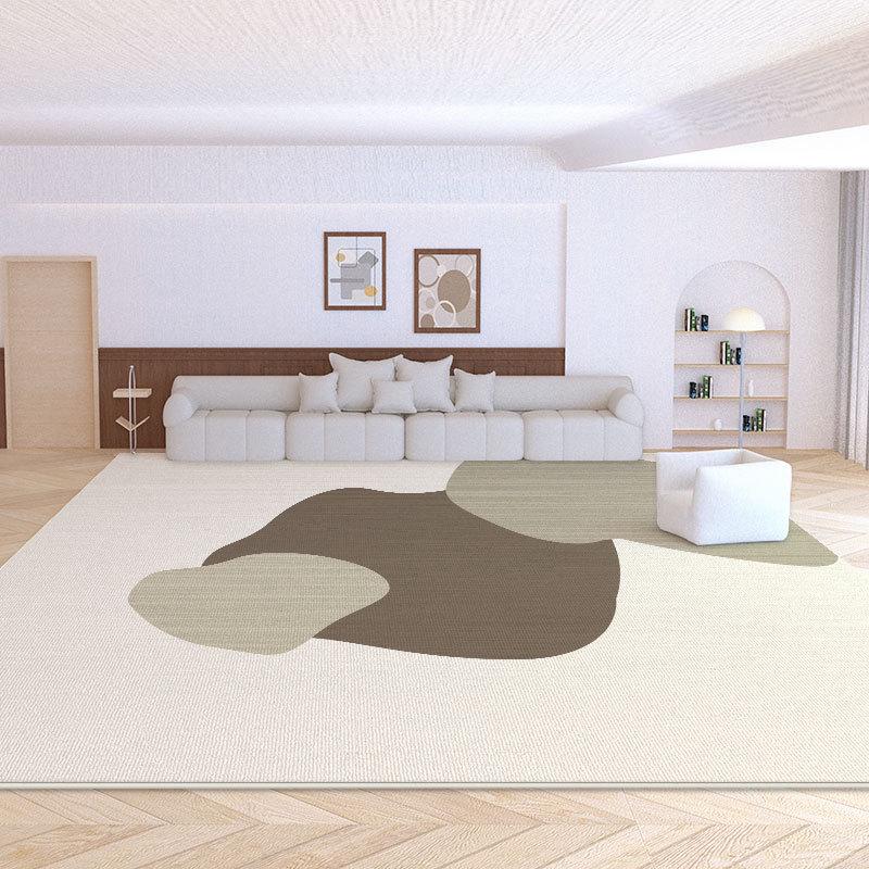 Ковер для гостиной и спальни Cream Loop Velvet 2024 года — водонепроницаемый, устойчивый к пятнам, долговечный