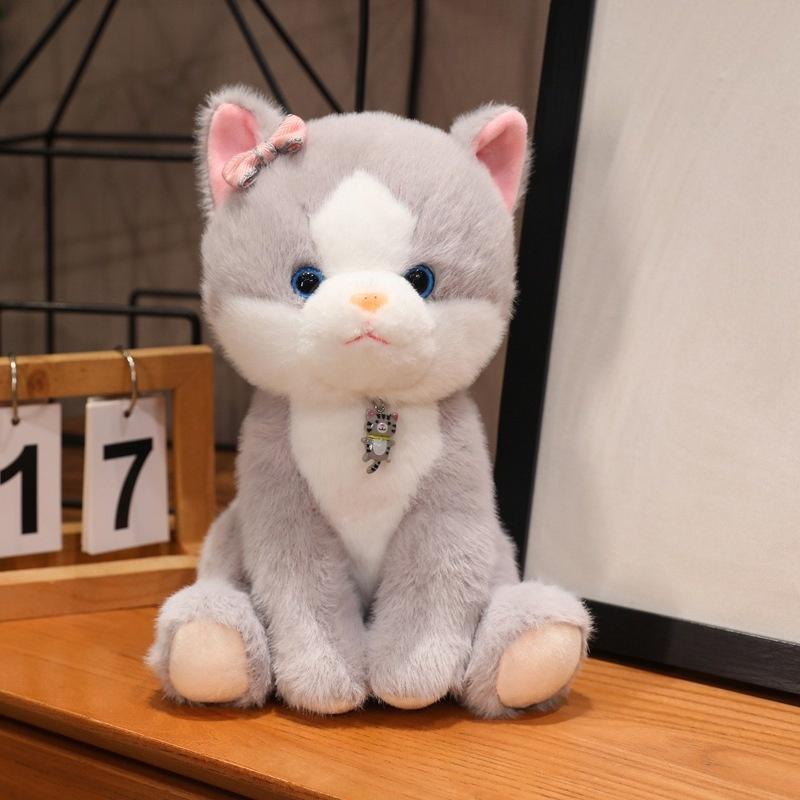 Очаровательный плюшевый арктический медведь с красочным шарфом, идеально подходящий для детей, мягкий игрушечный компаньон