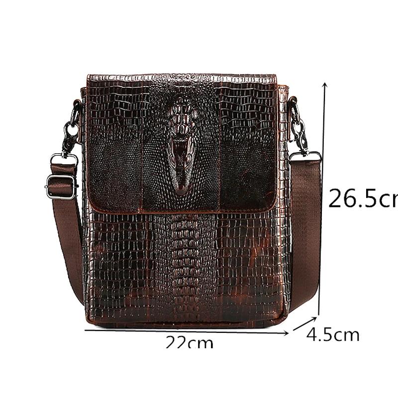 Роскошные женские сумки с тиснением под крокодила, женская сумка через плечо из натуральной кожи, модная сумка через плечо, брендовые сумки-мессенджеры для мальчиков