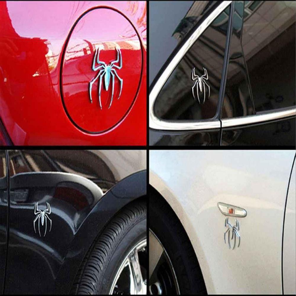 Motorcycles Decoration Motor Decal 3D Car Sticker 3D Spider Shape Car Sticker Auto Emblem Decal