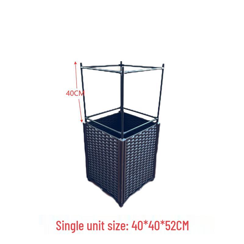 Garden Trellis Planter with Wheels