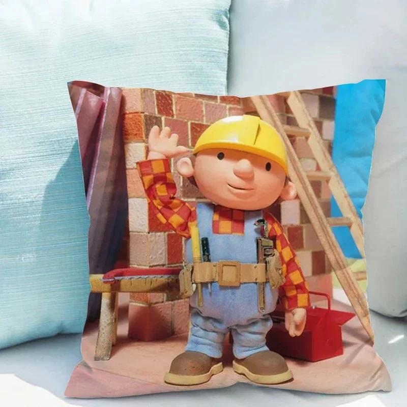 Б-Боб Строитель Декоративная наволочка для подушки x Декоративные подушки Наволочки Осеннее украшение Декор комнаты Наволочки