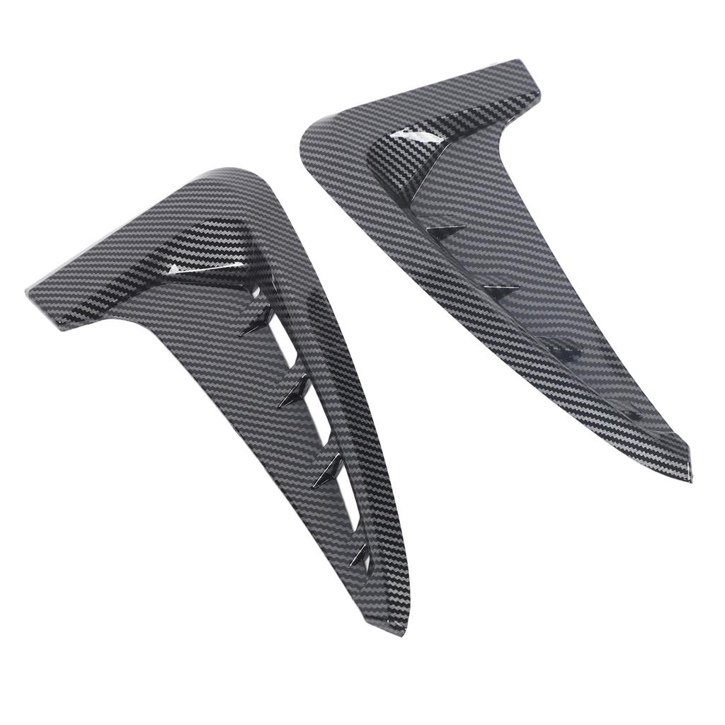 2PCS Car Front Side Vent Cover Decorative Gills Side Wing Vent Trim for X5 F15 M Sport 2014 to 2018