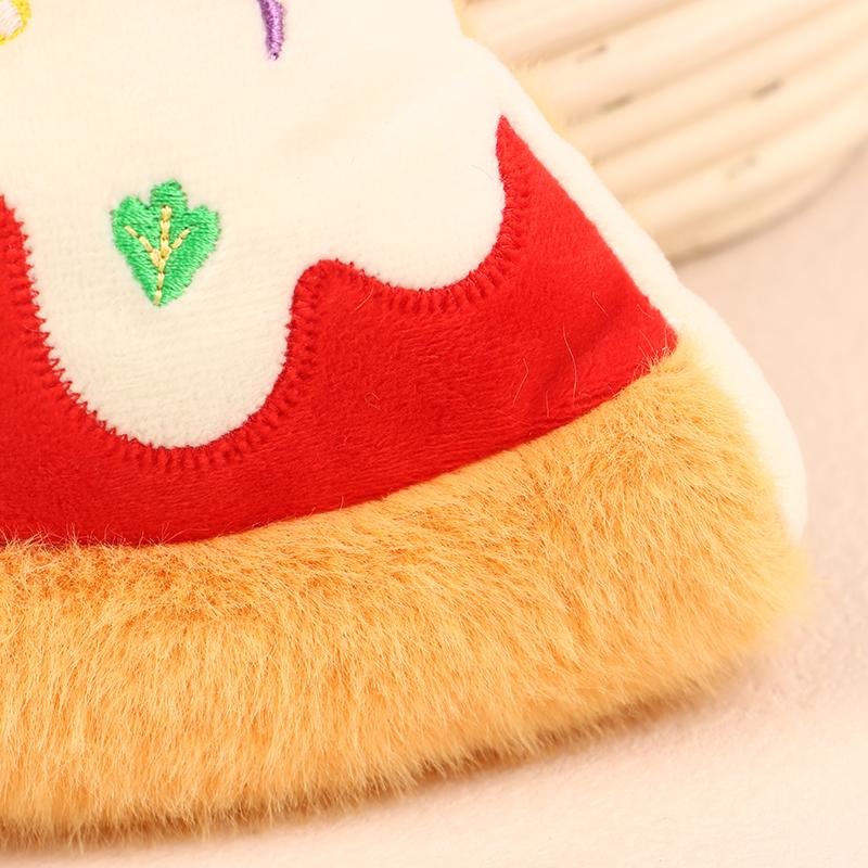 1 шт. Куриная ножка Картофель фри Милый брелок-подвеска для сумки Плюшевая кукла Гамбургер Брелок Аксессуары для школьного рюкзака Мягкие игрушки