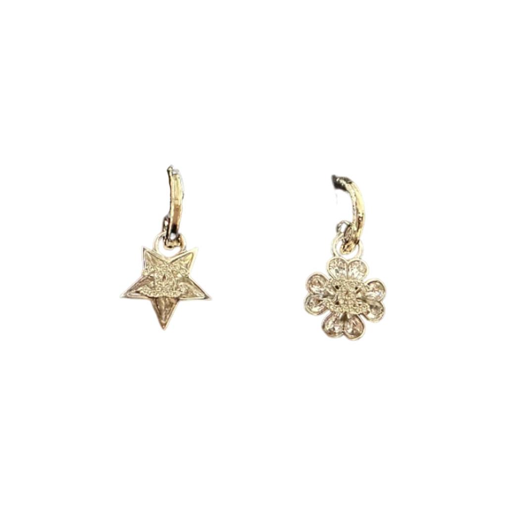 CHANEL Metal Clip On Earrings Women's Gold ABA975B10902NO032