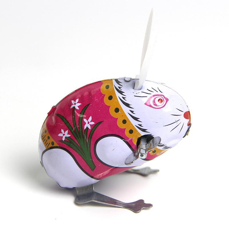 Оптовая продажа заводной прыгающей куклы Tin Frog и других ностальгических жестяных игрушек