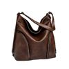 2025 New Niche Retro Trendy Large-capacity Casual Soft Leather Women's Shoulder Crossbody Multi-functional Backpack Women's Bag