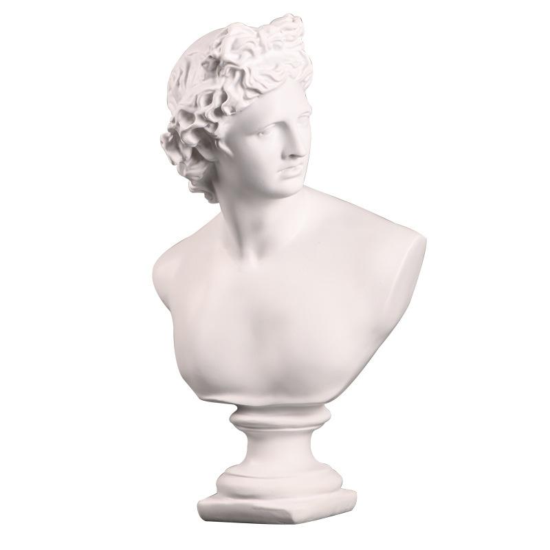 Ancient Greek Mythology Apollo Figurine Artemis Statue Sculpture Decoration Creative Home Decoration Nordic Living Room Artwork