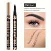 Eyebrow Pencil Long-Lasting Fast Drying 4 Split Head Waterproof Eyebrow Pencil - Precise Tip for Defined Brows - Suitable for All Skin Types