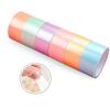 6 Rolls Of Adhesive Tapes Colored Tapes DIY Sticky Tapes Decompression Colored Duct Tapes Fidget Pearlescent Adhesive Ball Tape