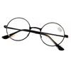 Puyi Retro HD Round Frame Reading Glasses - Unisex Classic Style with Spring Legs