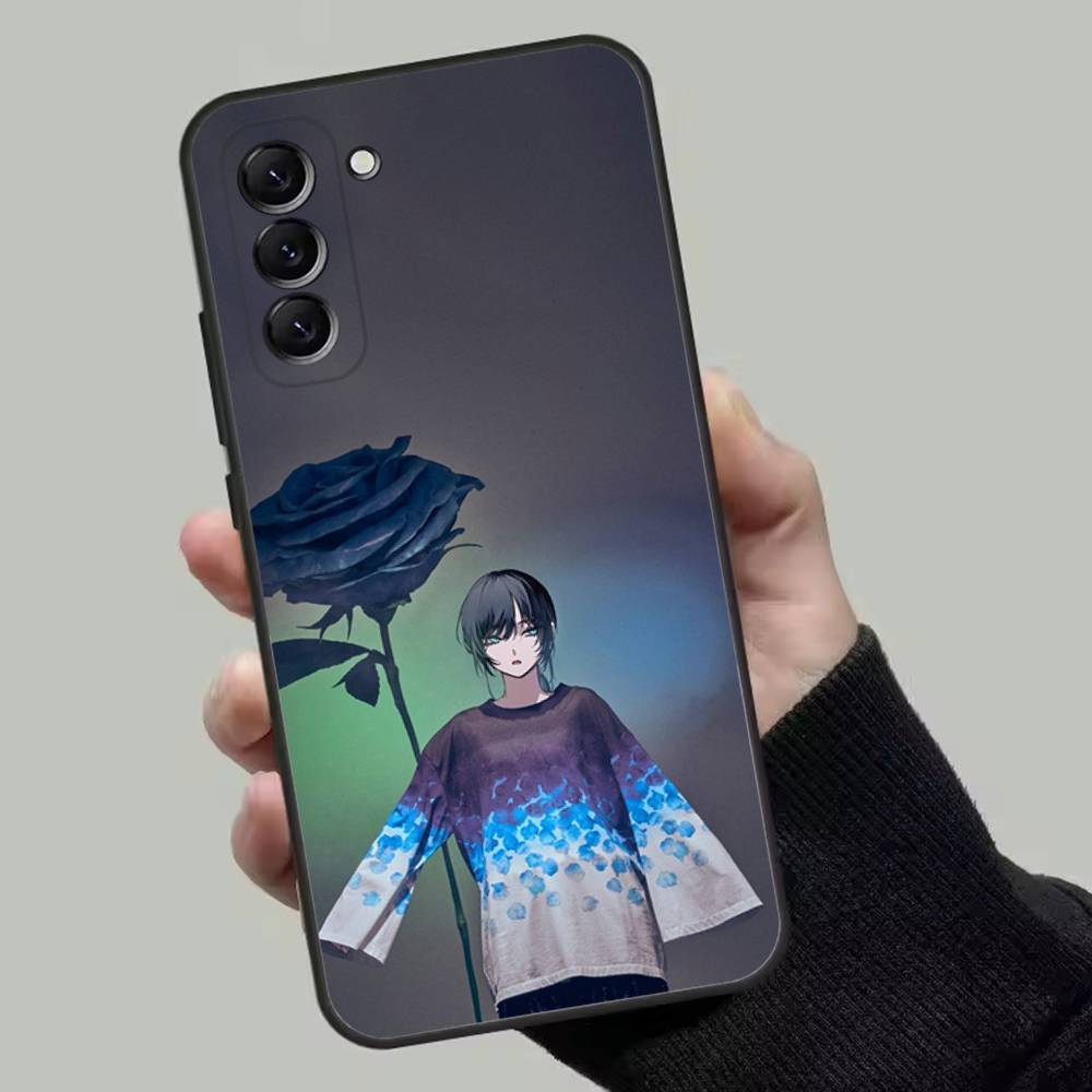 Чехол для телефона Ado Kyogen X Uta для Samsung Galaxy A13, A21s, A22, A31, A32, A52, A53, A71, A80, Мягкий черный корпус