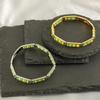 Модные зеленые и желтые бусины Babalawo, браслет Orula Pulsera, не выцветающие украшения из нержавеющей стали для мужчин и женщин, подарочный амулет