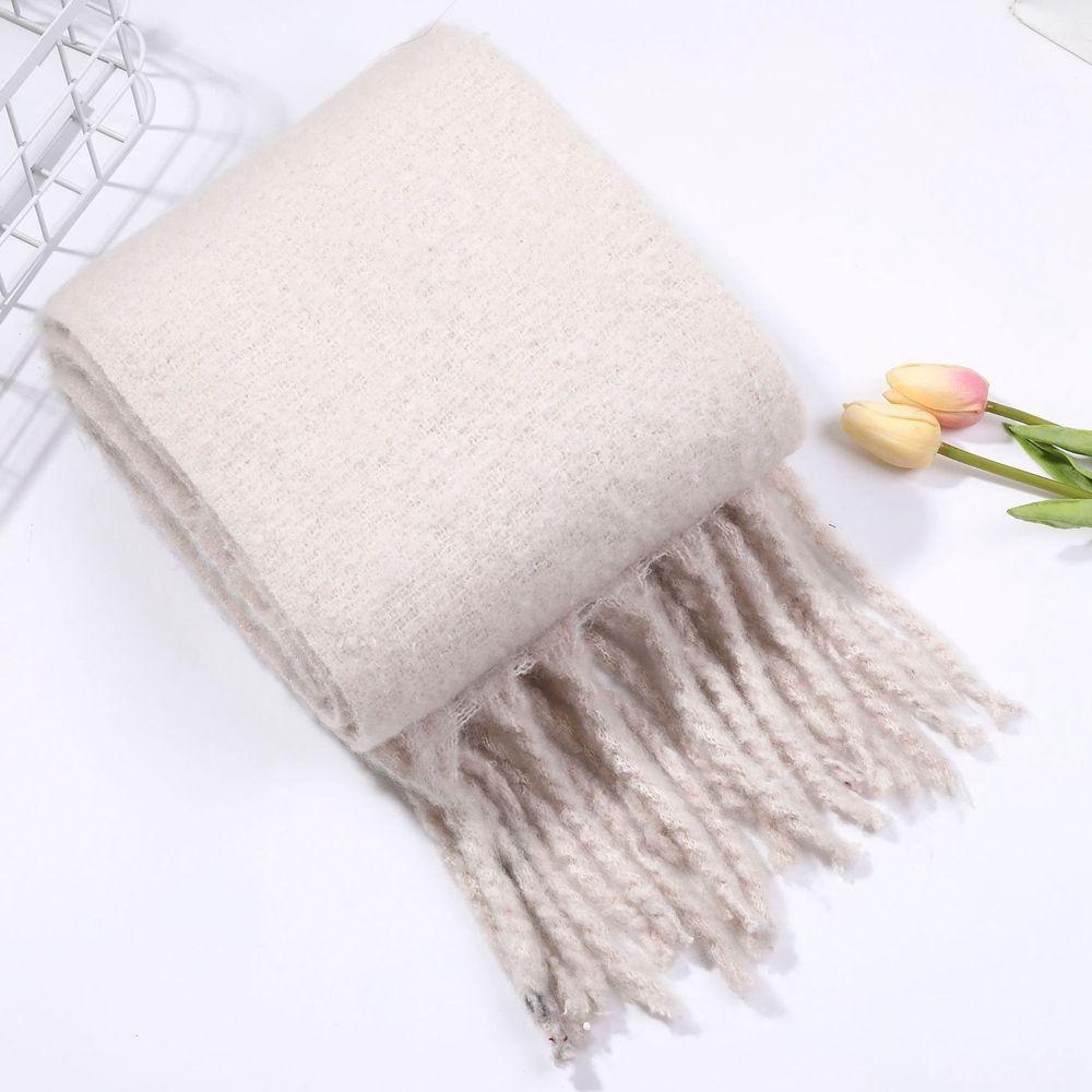 Scarves Classic Autumn Winter Female Cashmere Shawl Pashmina Wraps Cashmere Scarves Solid Scarf