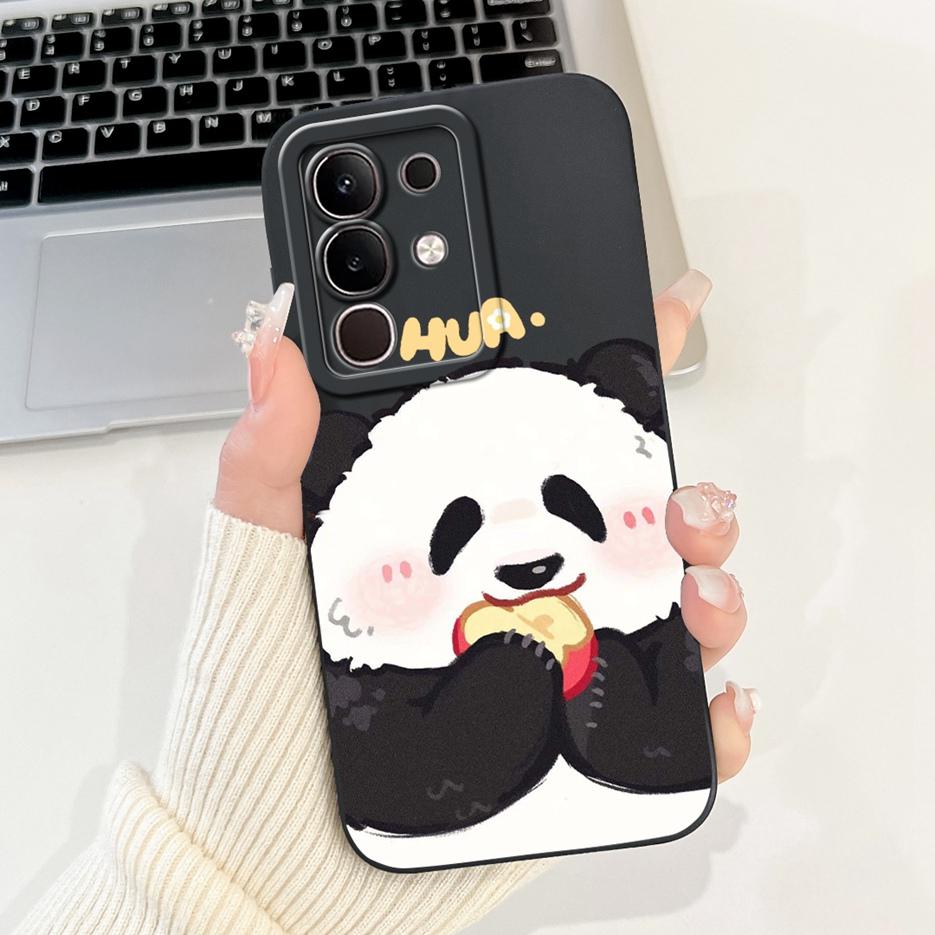Чехол для Vivo Y29 4G 5G Модный Чехол-Защита с Мультяшным Кроликом Ударопрочный Чехол для Телефона Для Vivo Y29s Y 29 s VivoY29 5G V2420 Мягкий ТПУ Fundas