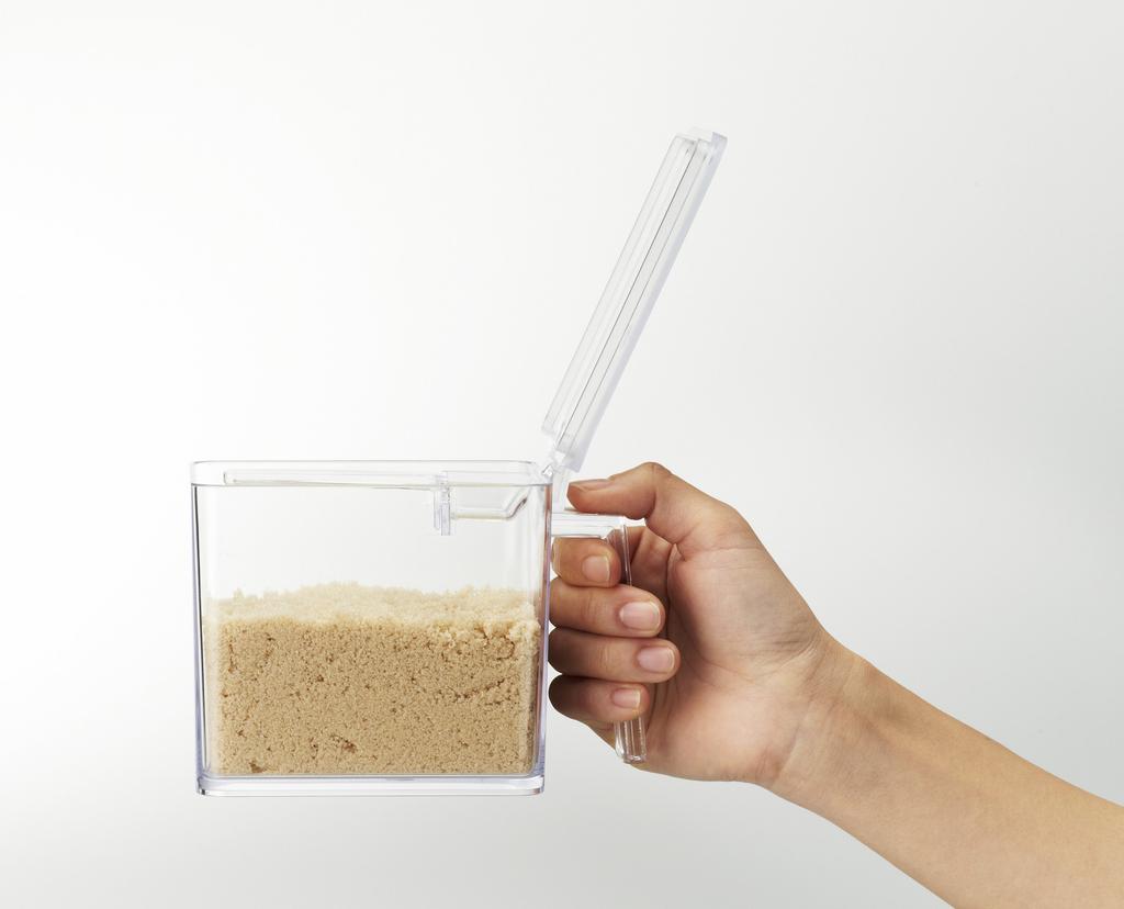 Yamazaki Jitsugyo Seasoning Seasoning Stocker Rack Set of White 3341 Container, & Tower, 2,