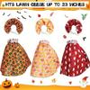 Autumn Goose Outfit Thanksgiving Halloween Christmas Goose Costume Holiday Lawn Goose Clothes for 23" Lawn Geese Porch Garden Decoration