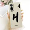 For Xiaomi Redmi A7 Pro 2026 Lucky Initial Letter Phone Case For Redmi A7Pro Soft Silicone Cases Bumpers