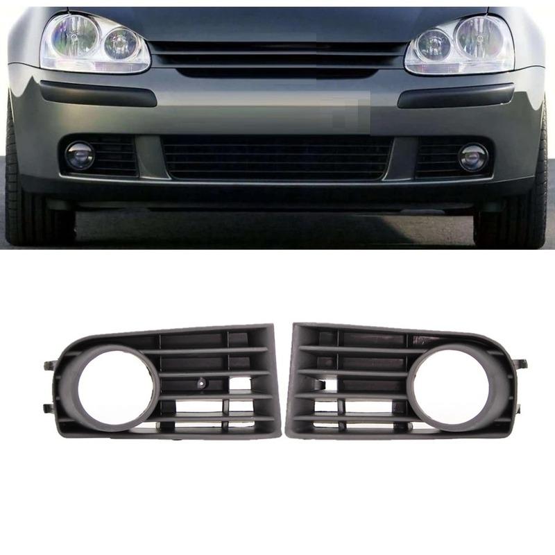 1 пара для VW Golf 5 A5 MK5 2004 2005 2006 2007 2008 2009 Накладка на решетку противотуманной фары Купите одну сторону