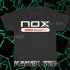 Новая американская футболка NOX Padel Beach Tennis с логотипом, смешная, размеры от S до 5XL