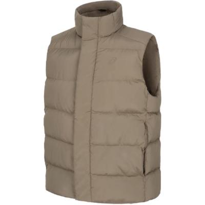 Жилет спортивный стиль серии Stand Collar Warm Universal для мужчин, коричневый 2031F149-201