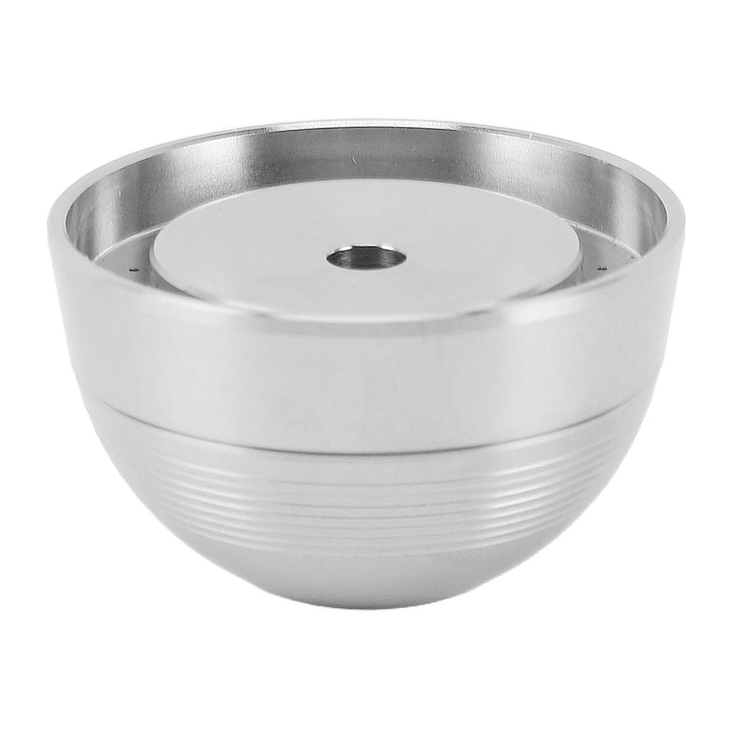 Stainless Steel Reusable Coffee Capsules Pods Eco Friendly Refillable Coffee Capsules with Brush Spo