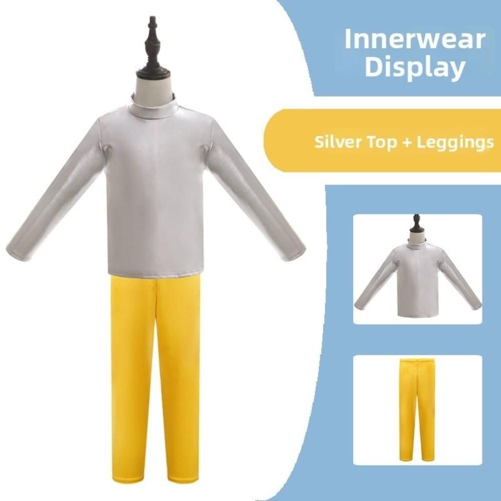 Astronaut Outfit Children Rocket Spacesuit Halloween Costume Set Halloween Birthday