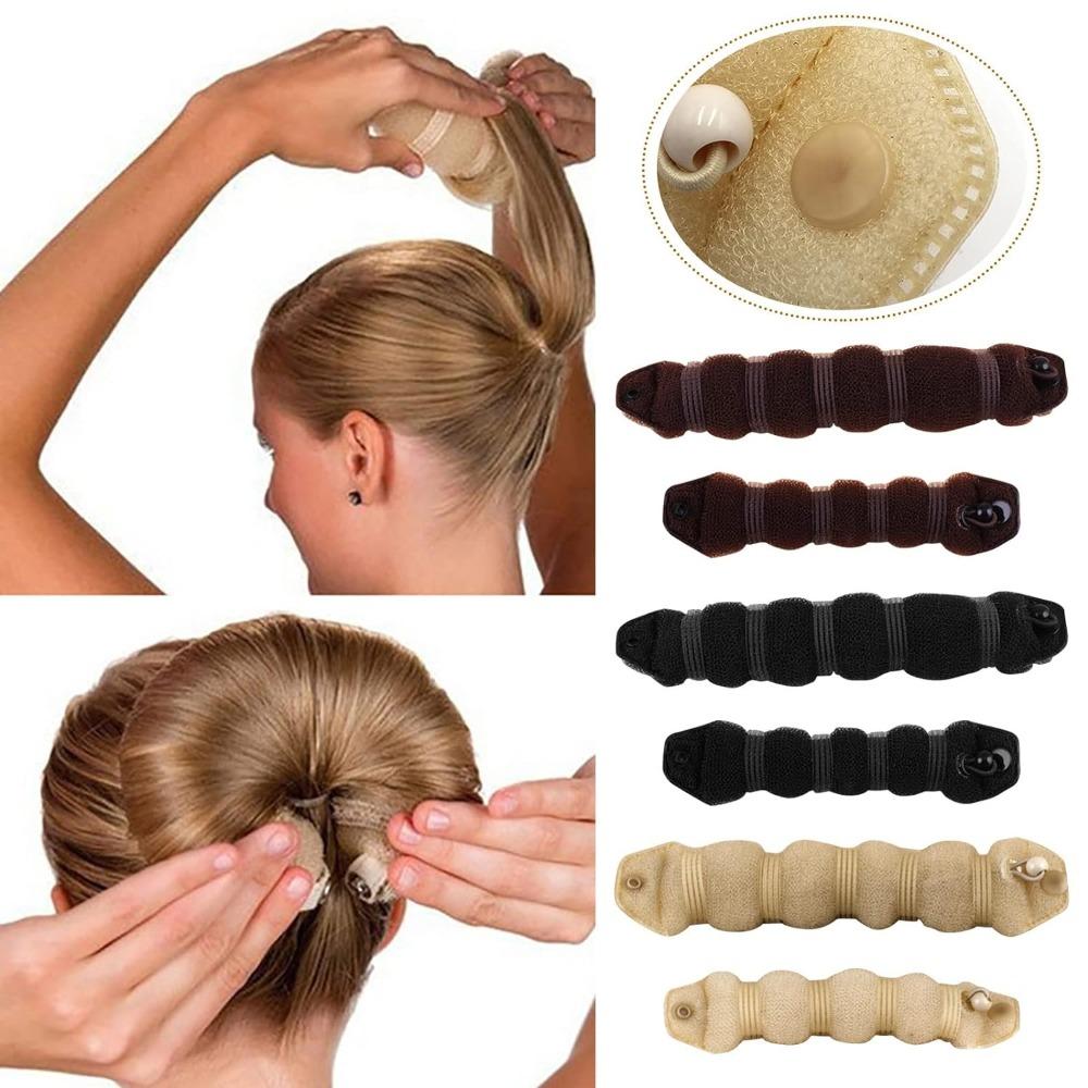 Durable Donut Bun Maker DIY Foam Sponge Bun Shaper Fashion Hair Tool Girls