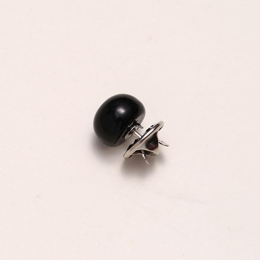 10pcs Imitation Pearl DIY Decorative Safety Button Covers Imitation Pearl Button Brooch  For Bags