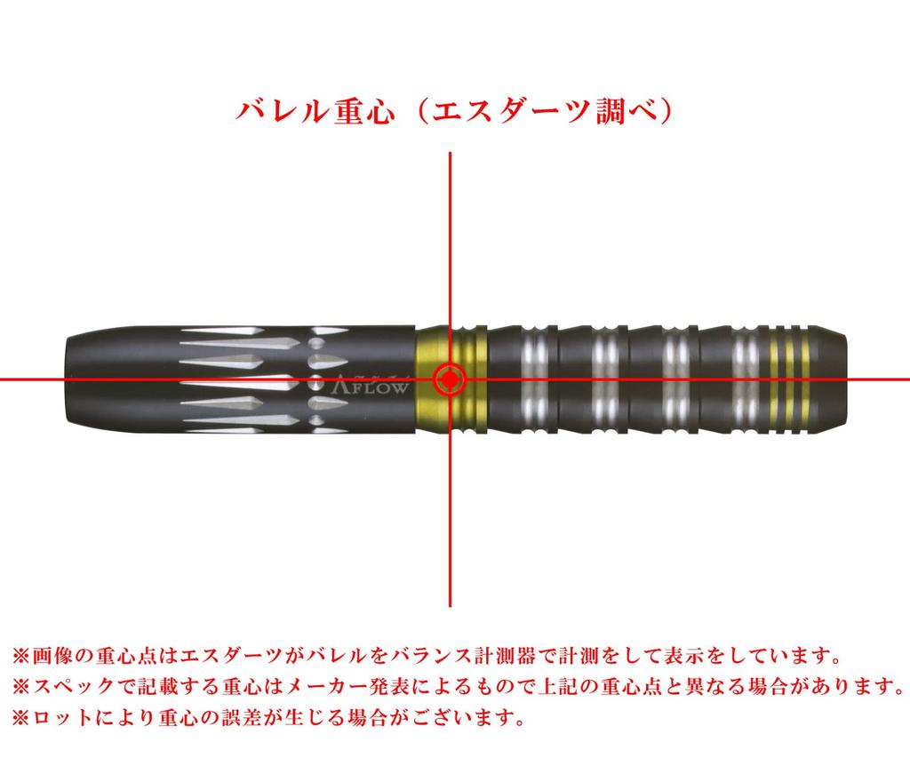 Dynasty ARCTIC LOPE PRO Han Woong Hee Player Model ARCTIC LOPE PRO Darts 2BA Barrel [Dynasty] A-FLOW (A-FLOW Tungsten90%) 21.0g