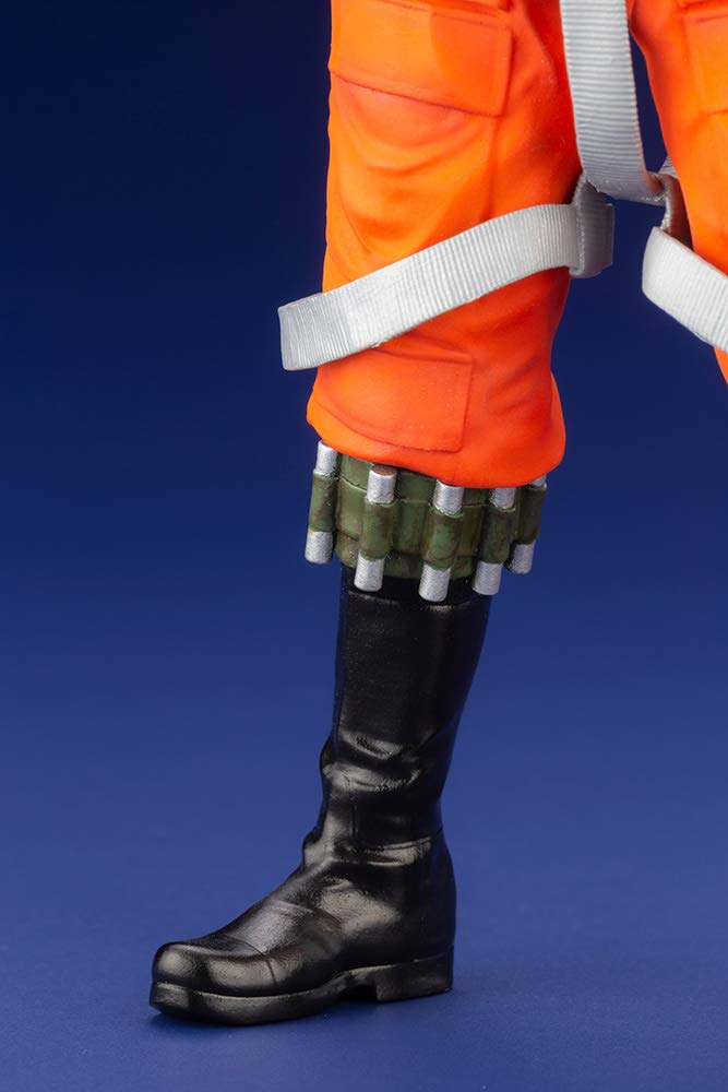 Звезда Новая Надежда Люк Скайуокер Пилот Масштаб ПВХ Окрашенная Простая Сборная Фигурка ARTFX+ Wars X-WING 1/10