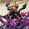 Статуэтка Jt One Piece Полный Ассортимент Разозленный Зоро Аниме Фигурка Статуэтка ПВХ Модель Коллекционная Украшение Комнаты Подарки