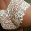 Floral Lace Underwear Women High Waist G-string See Through Seamless Panties Sexy Lingerie Thong EMA