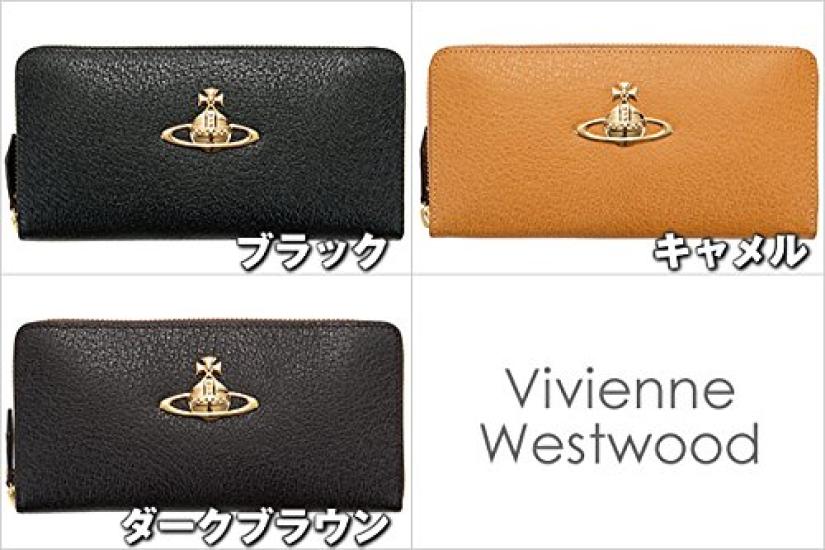 Vivienne Westwood Wallet Long Wallet Round Zipper EXECUTIVE Orb 3118C9A Women's