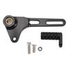 Motorcycle Gear Shift Lever Aluminum Alloy Anti Slip Enhanced Grip Sturdy Shifter Foot Peg for